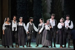 23/06/2017 60 Festival dei 2 Mondi di Spoleto. Teatro Nuovo, Opera lirica Don Giovanni. Nella foto 23/06/2017 60 Festival dei 2 Mondi di Spoleto. Teatro Nuovo, Opera lirica Don Giovanni. Nella foto il Coro