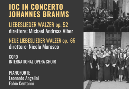 IOC IN CONCERTO JOHANNES BRAHMS