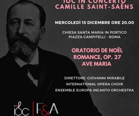 ORATORIO DI NATALE – COMMEMORAZIONE DI CAMILLE SAINT-SAëNS